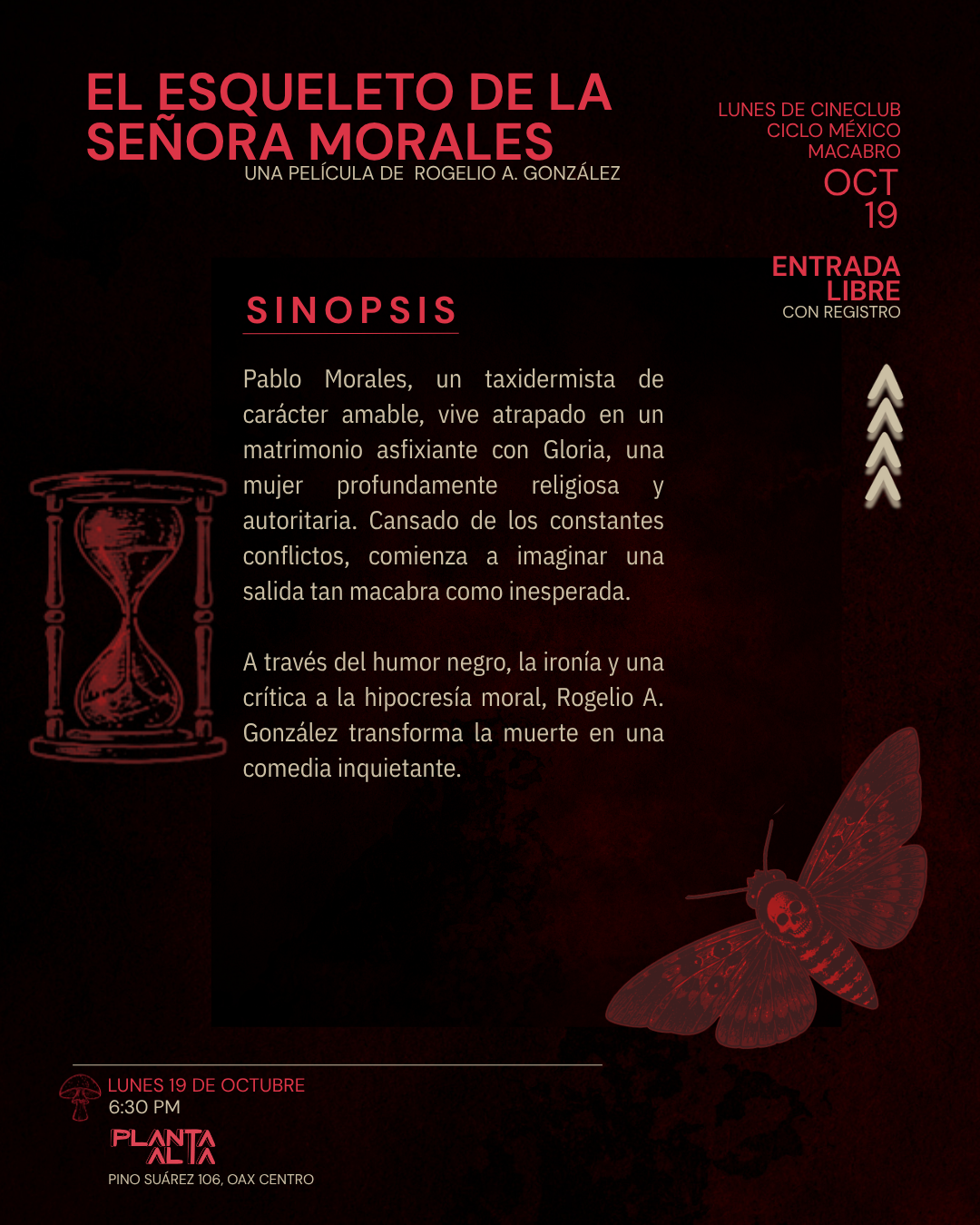 Sinopsis — El esqueleto de la señora Morales