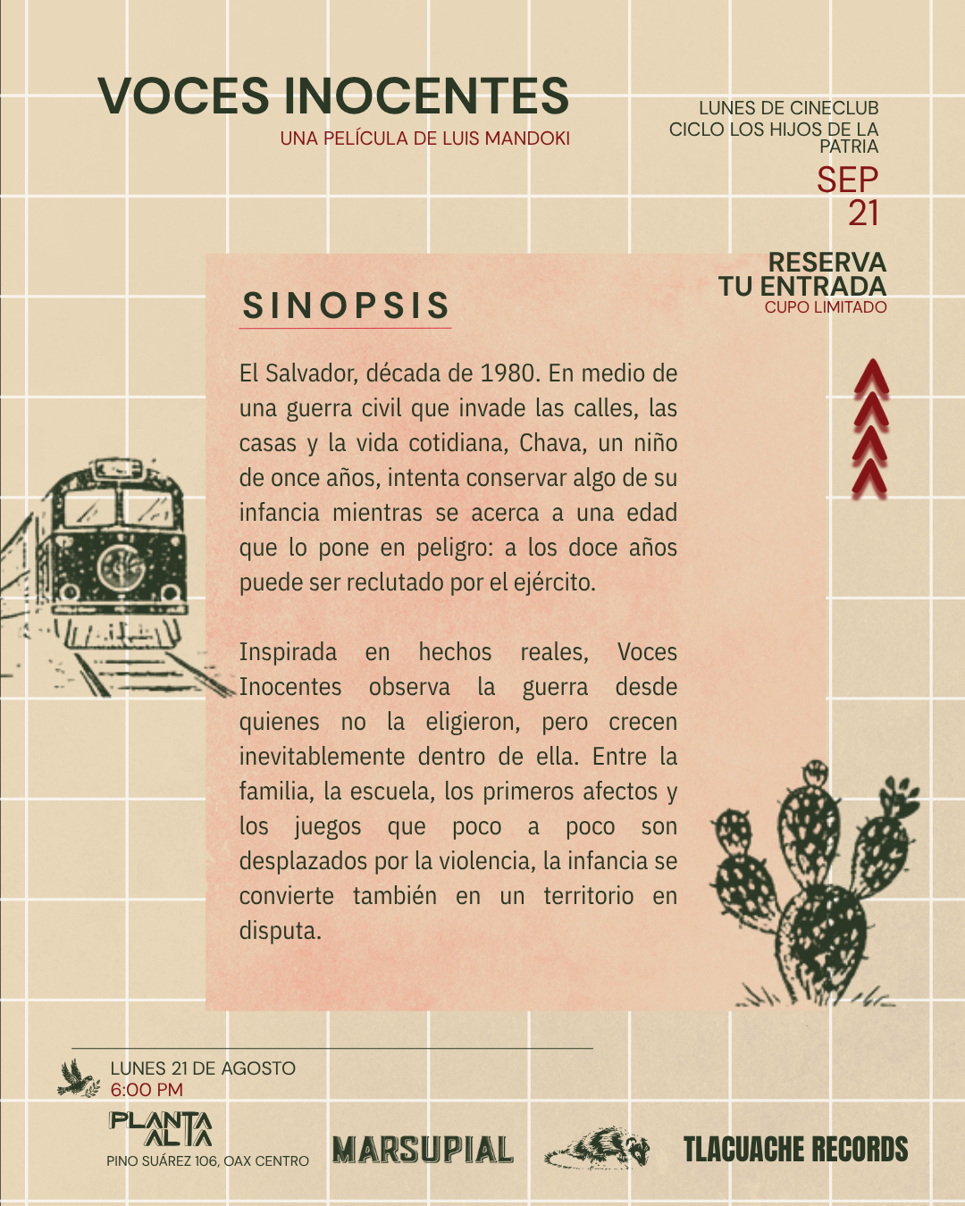 Sinopsis — Voces inocentes